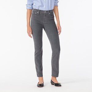 J. Crew 9" Vintage Straight dark gray corduroy pants 29